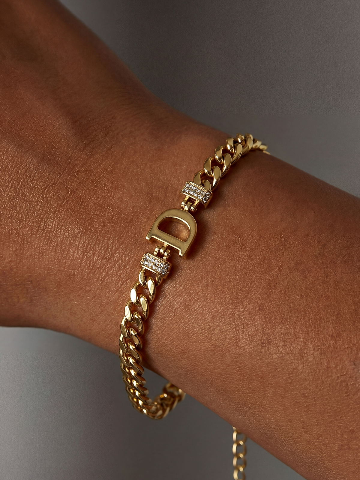 Elodie Letter Bracelet