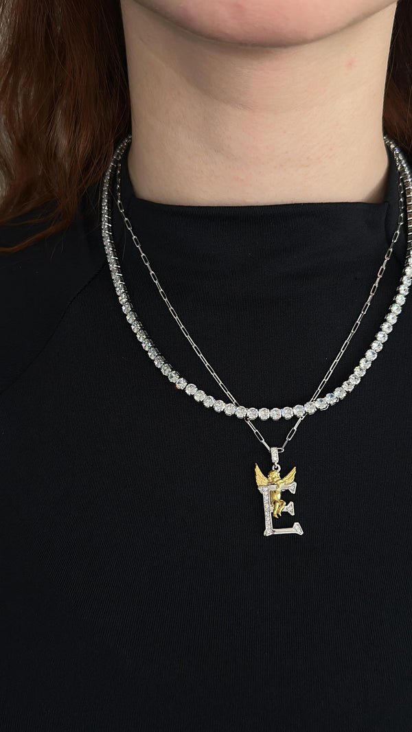 Angel Letter Necklace