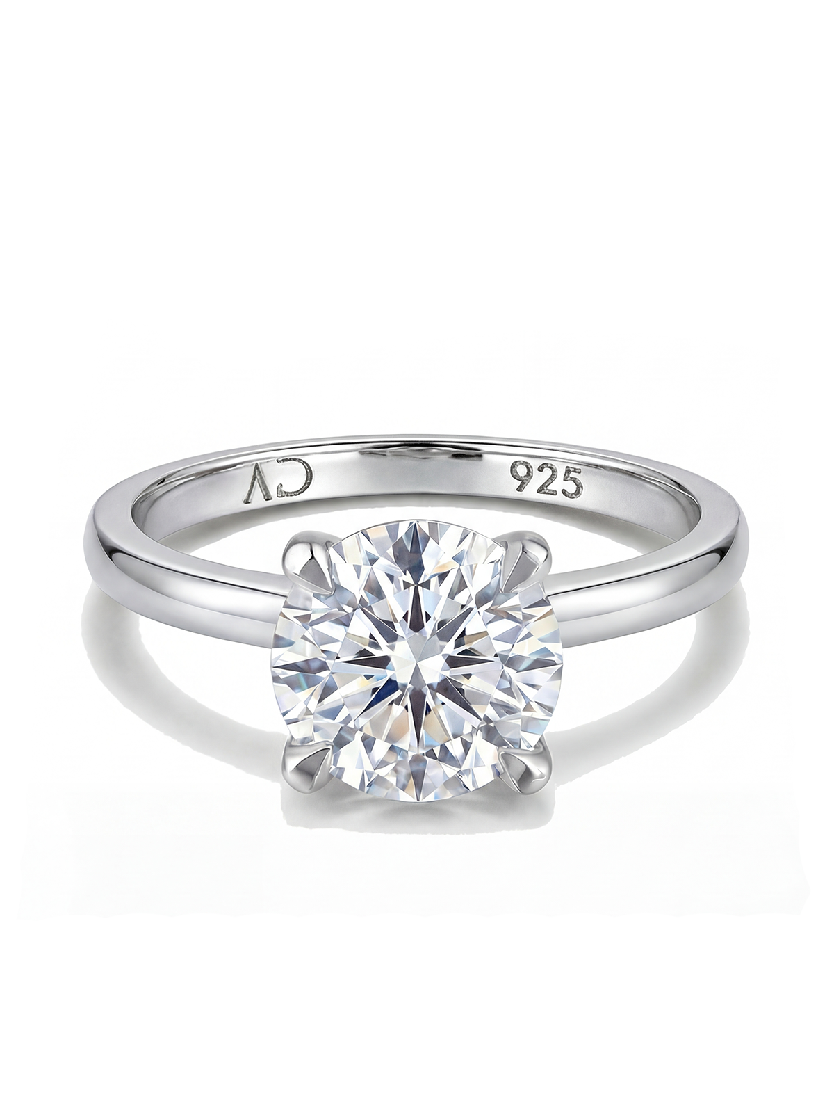 3.0CT | 4 Tırnak Tektaş Yüzük