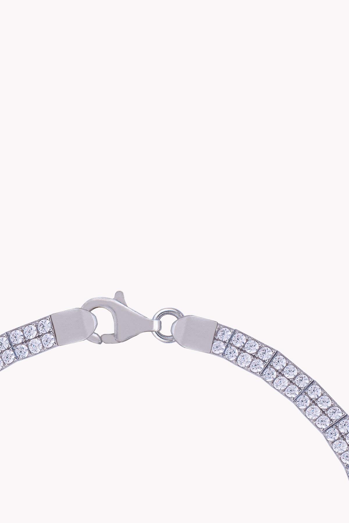 Slim Stony Plate Bracelet