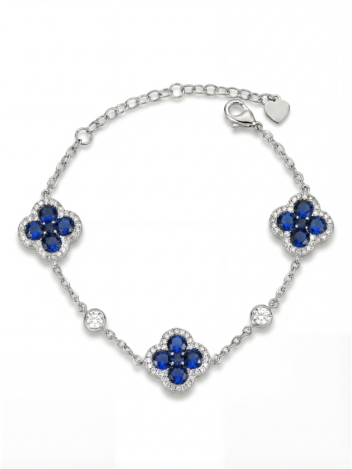 Isolde Lacivert Taşlı Bileklik