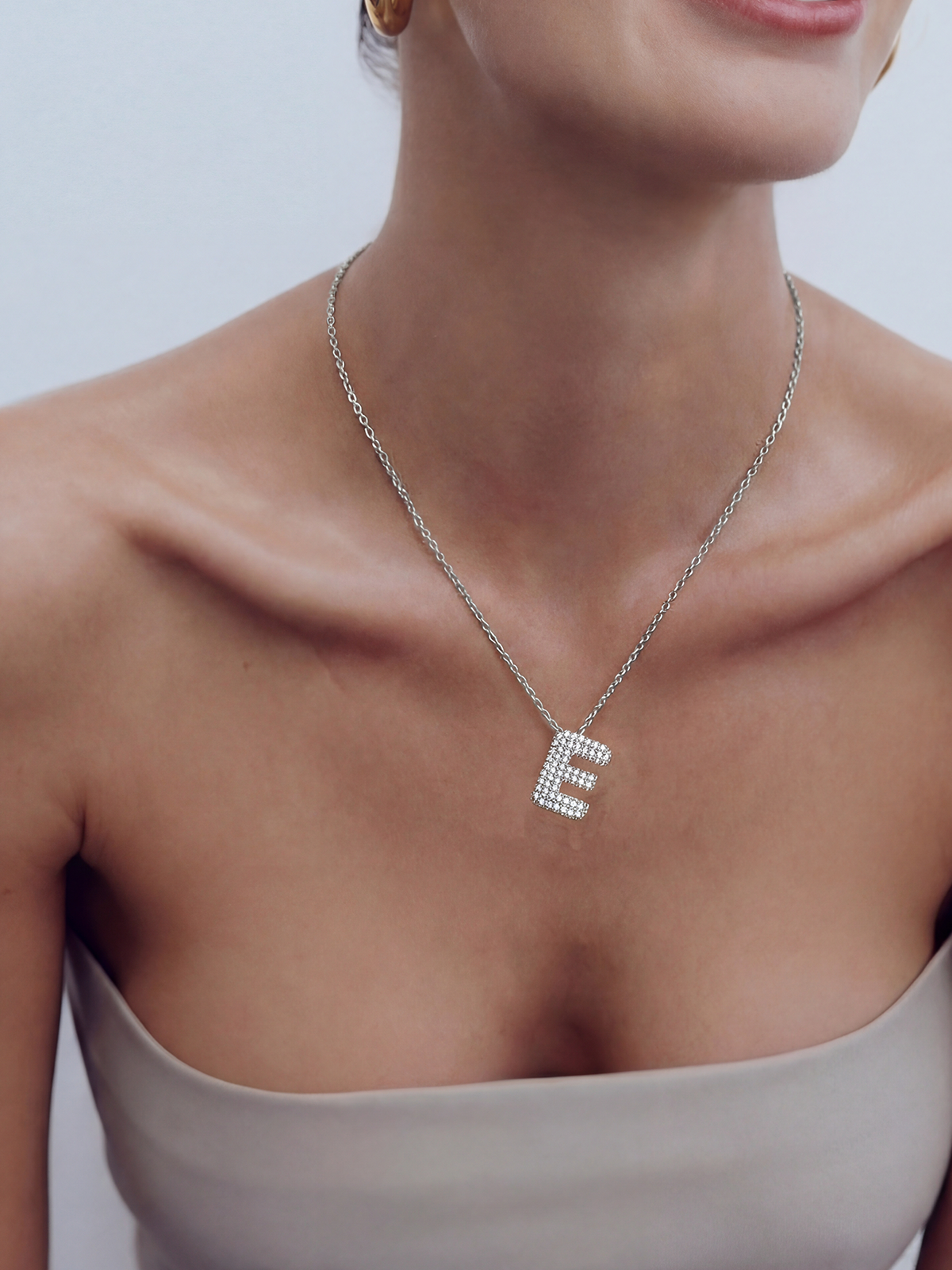 Bubble Letter Necklace