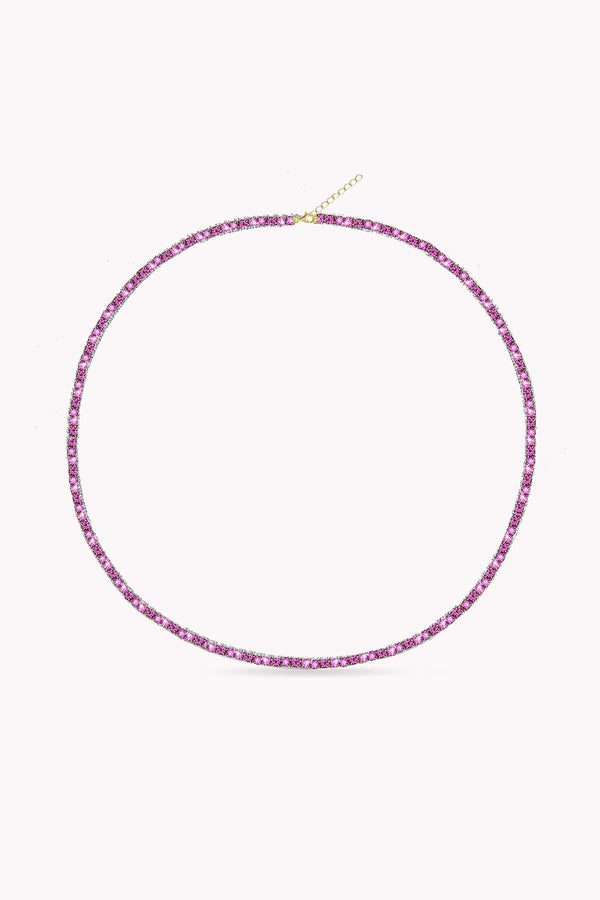 2MM | Choker Fuchsia Su Yolu Kolye