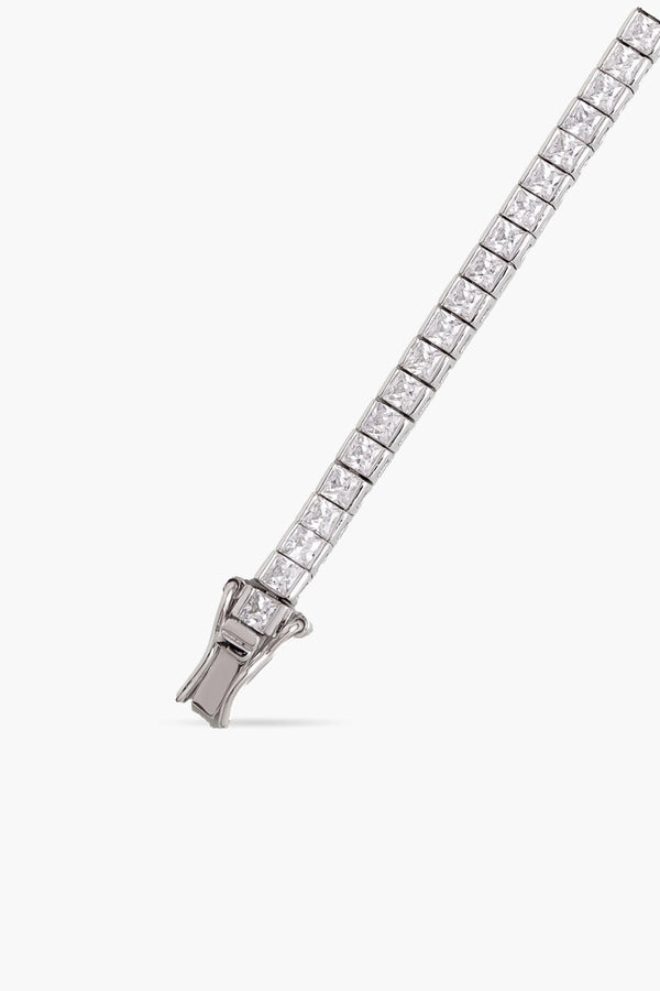 4MM | Princess Cut Döküm Su Yolu Bileklik