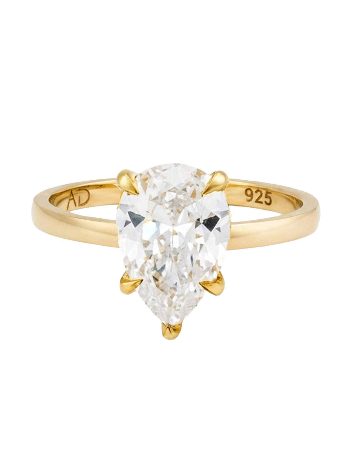 2.0CT | Pear Cut Yüzük