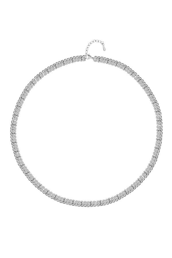 3MM | Choker Baguette Su Yolu Kolye