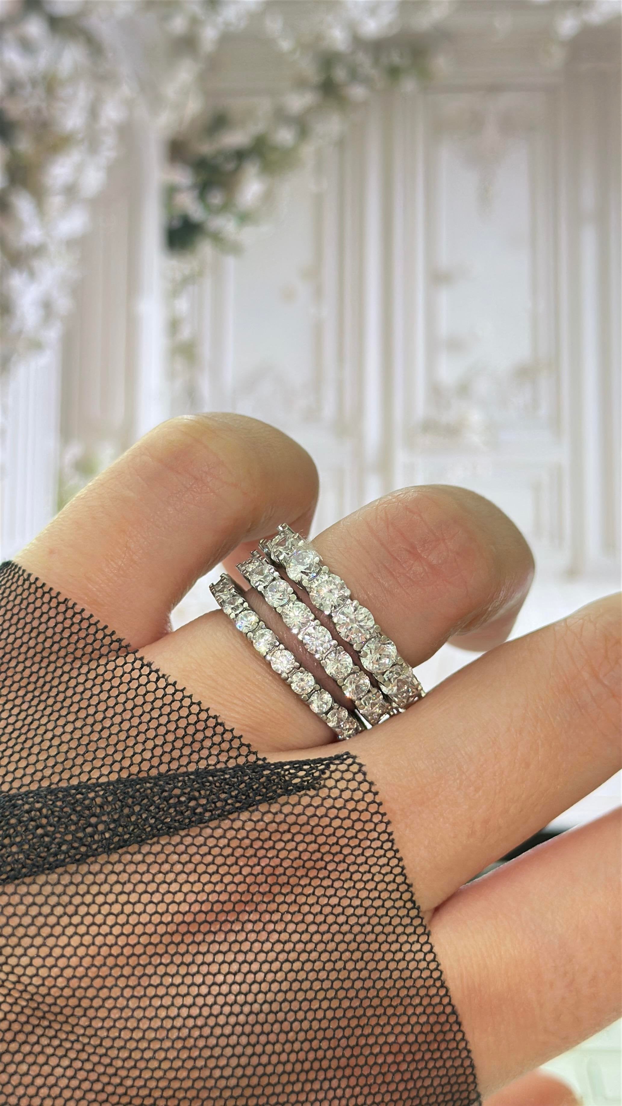 4MM 0.25 CT Eternity Ring