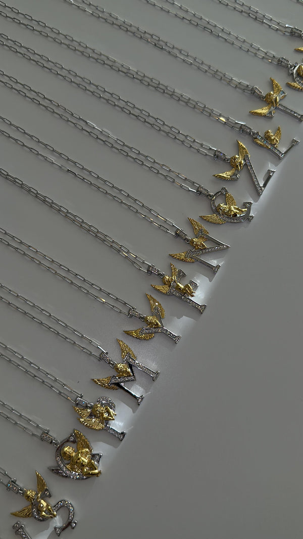 Angel Letter Necklace