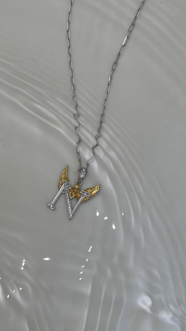 Angel Letter Necklace