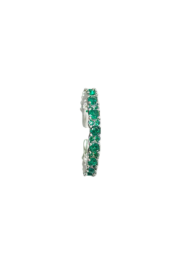 2.5MM | Green Full Eternity Yüzük  Atelier Duygu.