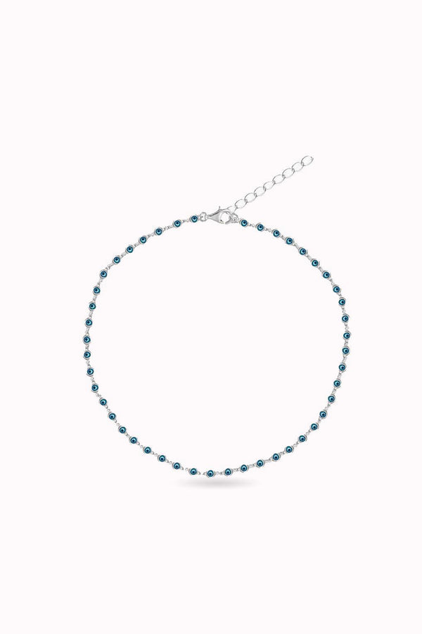 Evil Eye Bead Chain Bileklik  Atelier Duygu.