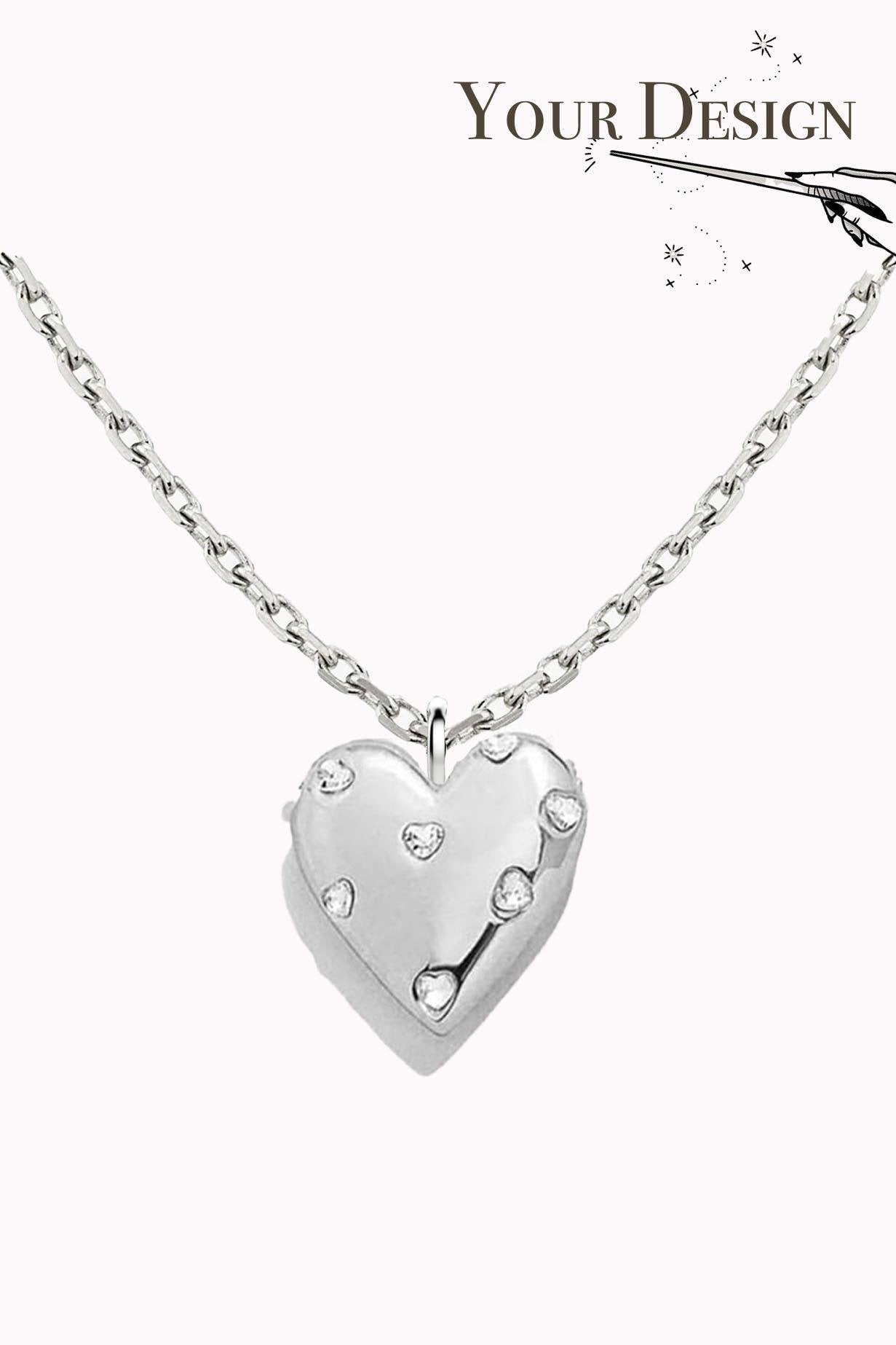 Big Love Solitaire Chain Necklace