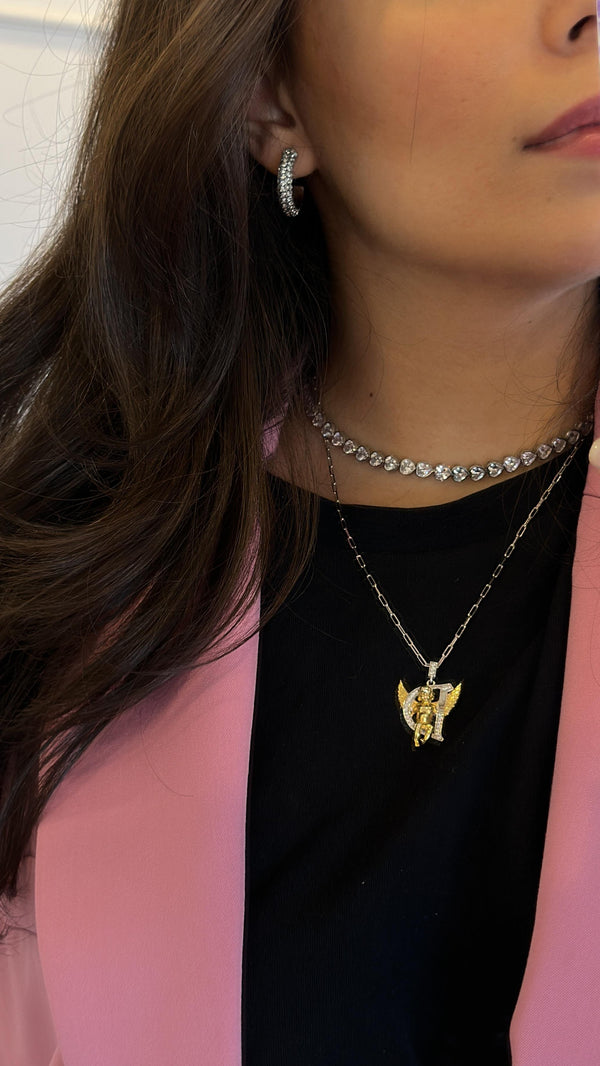 Angel Letter Necklace