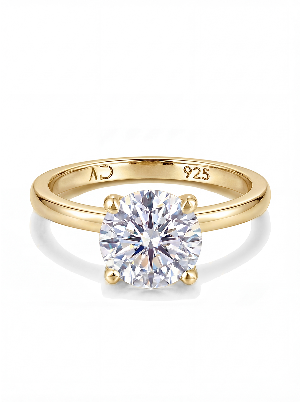 2.0CT | 4 Tırnak Tektaş Yüzük