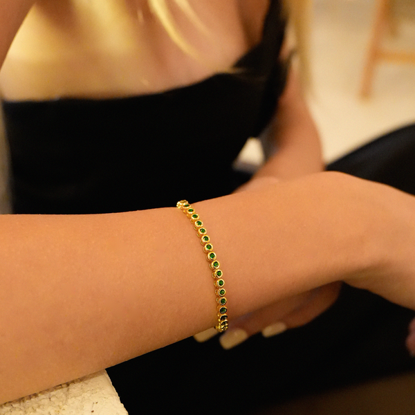 Green Stone Su Yolu Bileklik