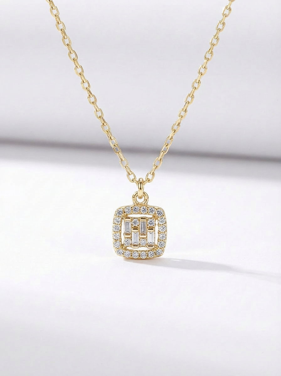 Emina Baguette Necklace