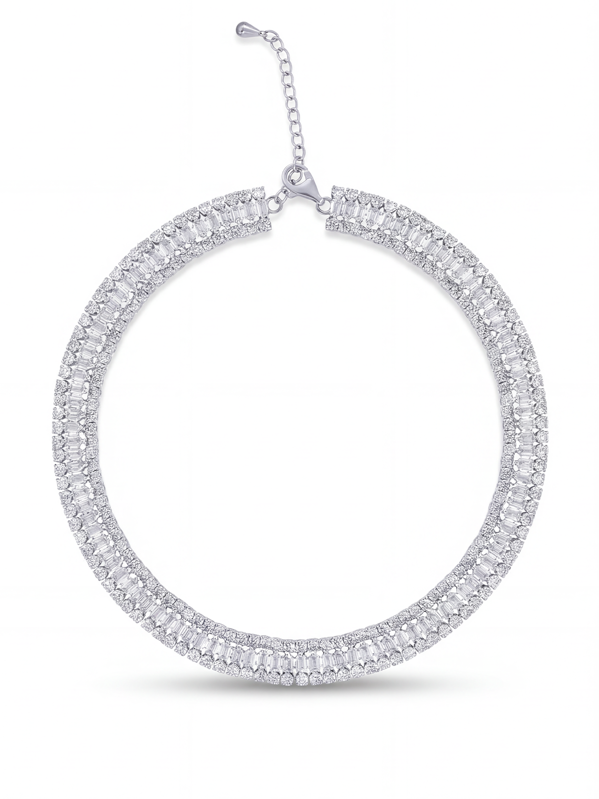 Baget Taşlı Tasma Kolye