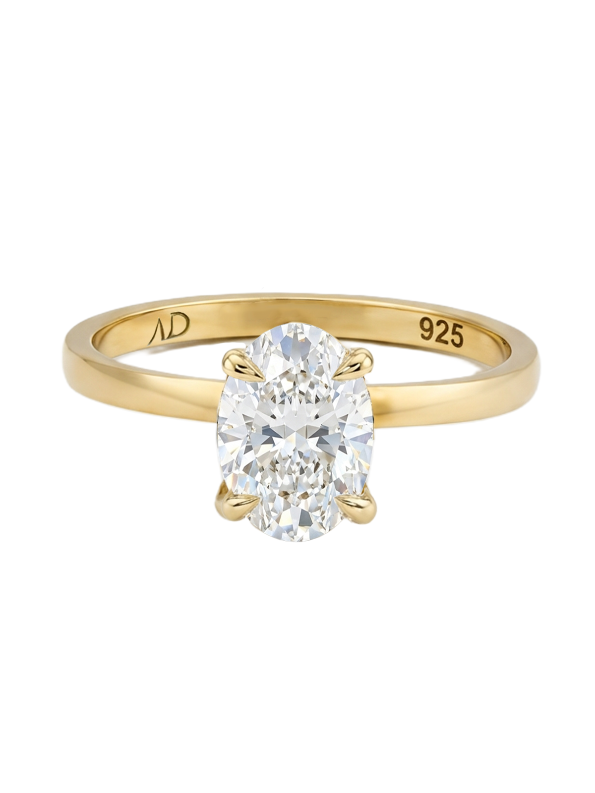 1.2CT | Oval Cut Yüzük