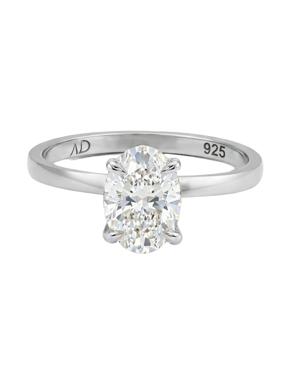 1.2CT | Oval Cut Yüzük