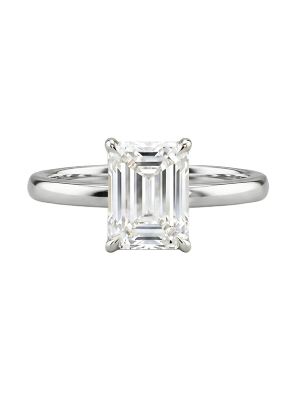 1.6CT | Emerald Cut Yüzük