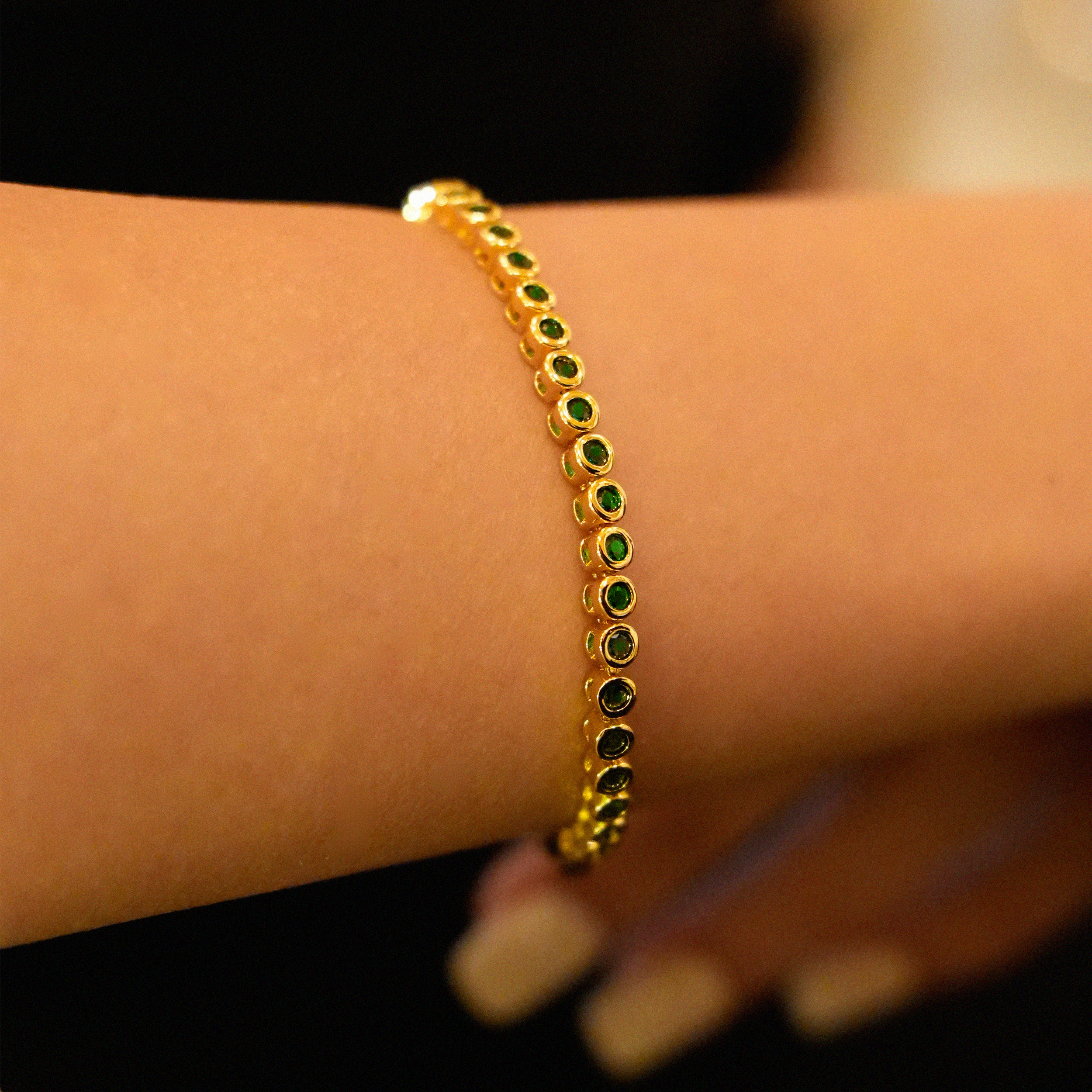 Green Stone Su Yolu Bileklik