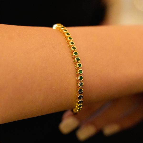 Green Stone Su Yolu Bileklik