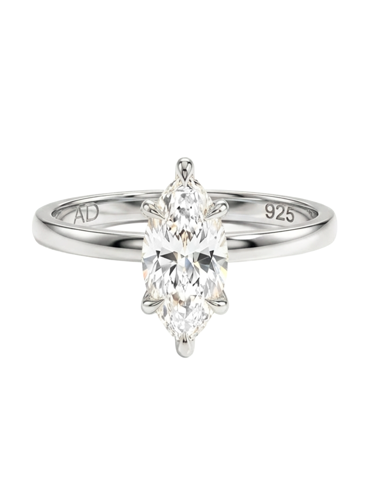 0.81CT | Marquise Cut Yüzük