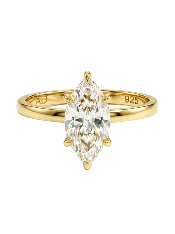 1.4CT | Marquise Cut Yüzük