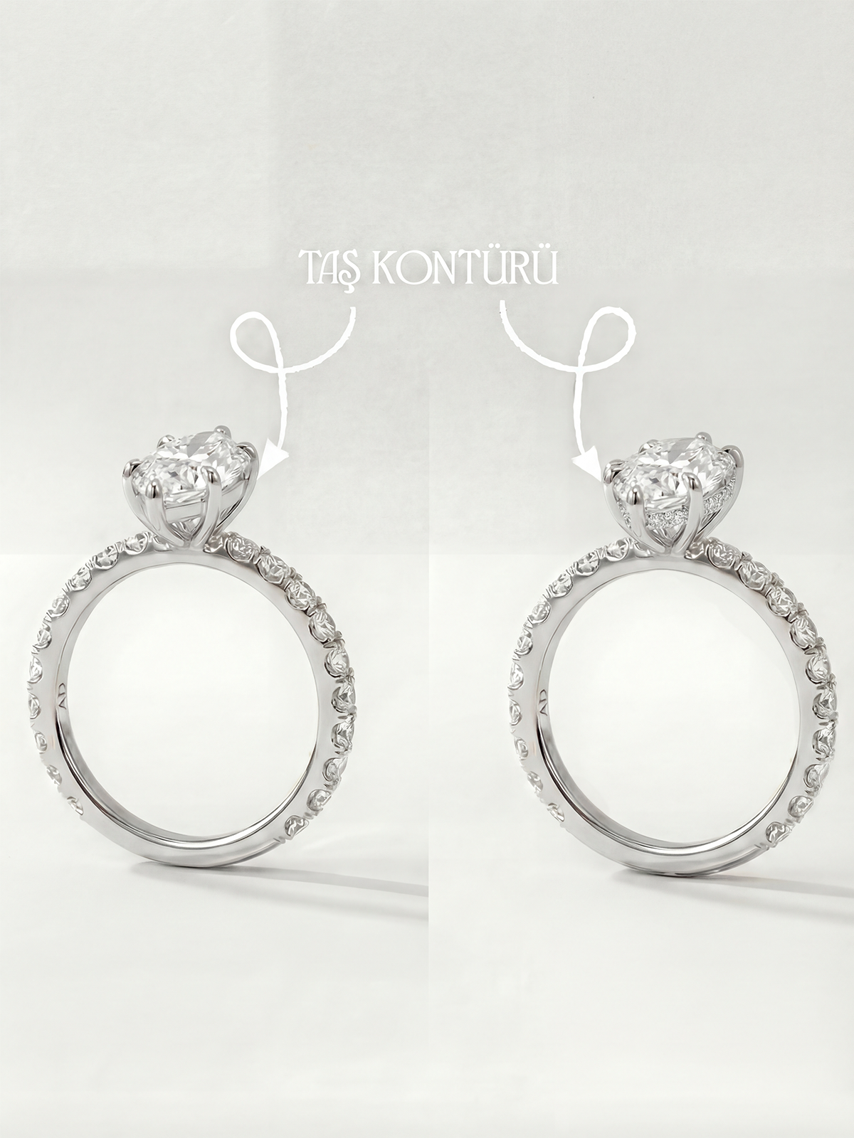 2.2CT | Marquise Cut Eternity Yüzük