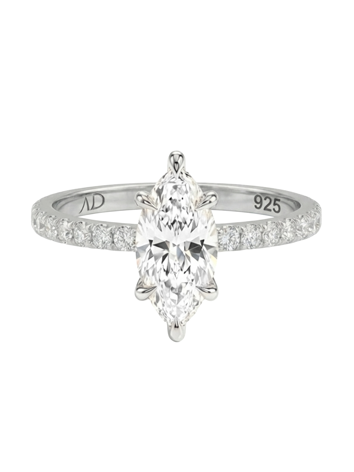 1.4CT | Marquise Cut Eternity Yüzük