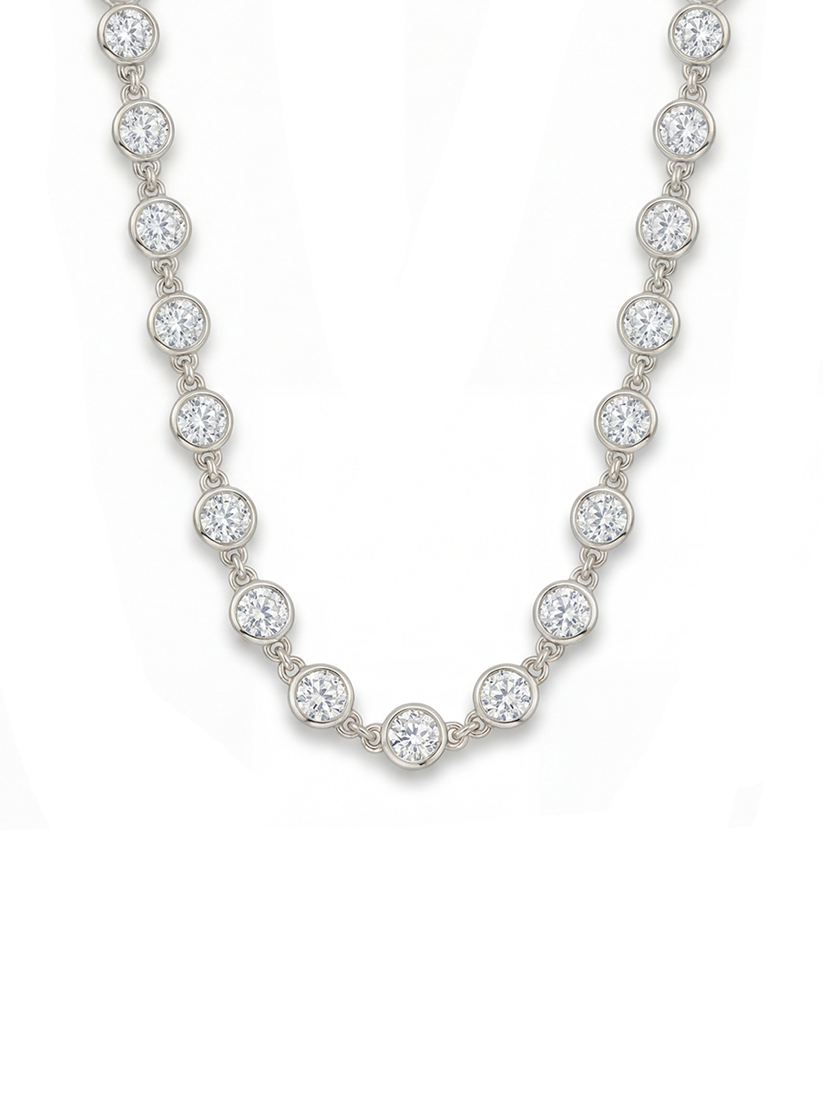 Solitaire Chain Necklace